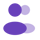 Icon of purple users