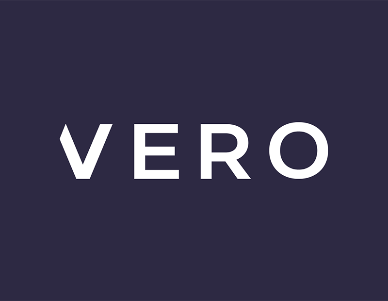Image of the VERO logo on a dark purple background Image of the VERO logo on a dark purple background